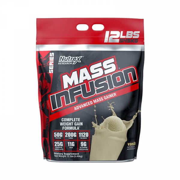 MASS INFUSION SABOR VAINILLA 12 LBS