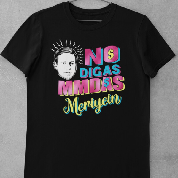 Camiseta de Algodón Marvel - No Digas MMDAS Meriyein