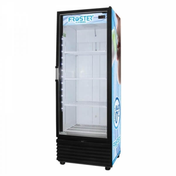 VITRINA PANORAMICA 1 PUERTA MODELO ·FROSTER-X-13-PVPH-R-HC - 13 PIES
