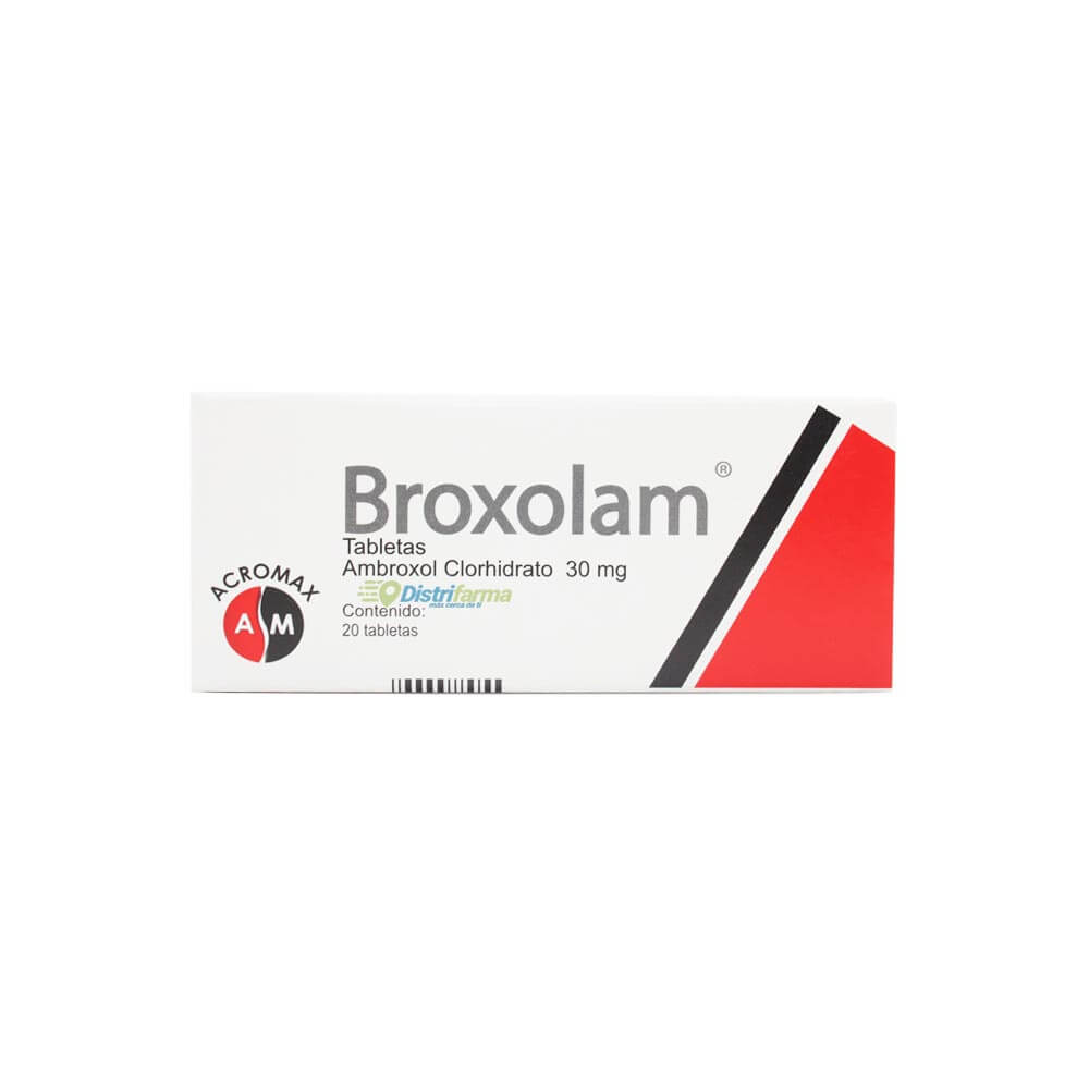 BROXOLAM TABLETAS X 20*1