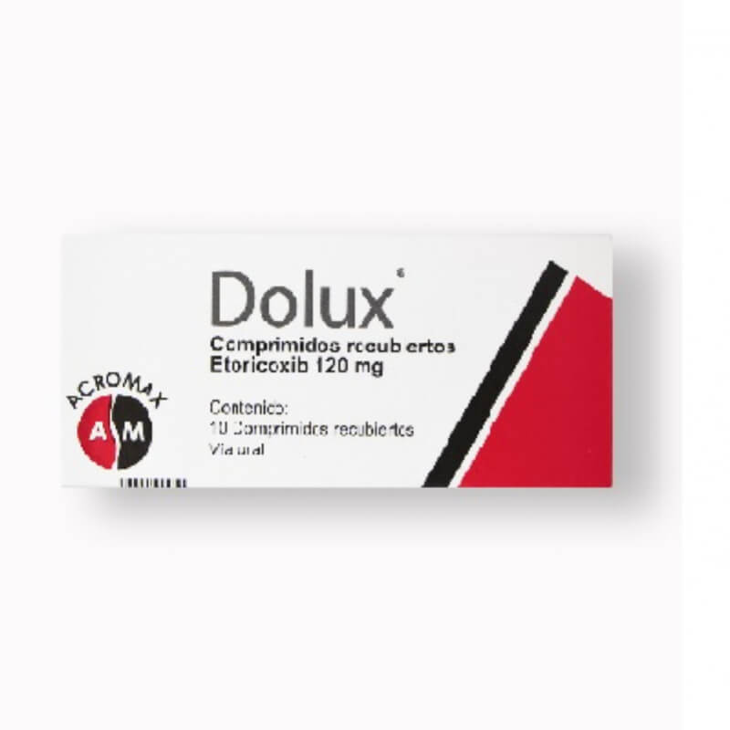 DOLUX 120MG COMPRIMIDOS X 10