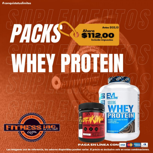 Pack Whey Protein 1