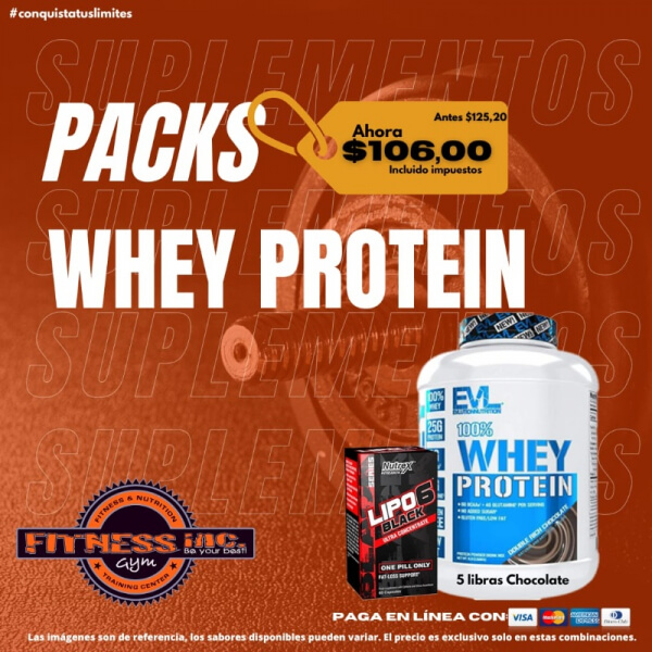 Pack Whey Protein 3