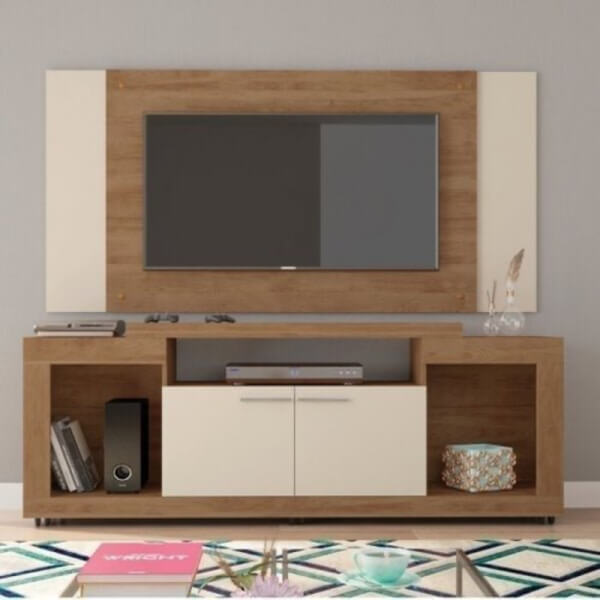 Combo Movie blanco/jatoba 55