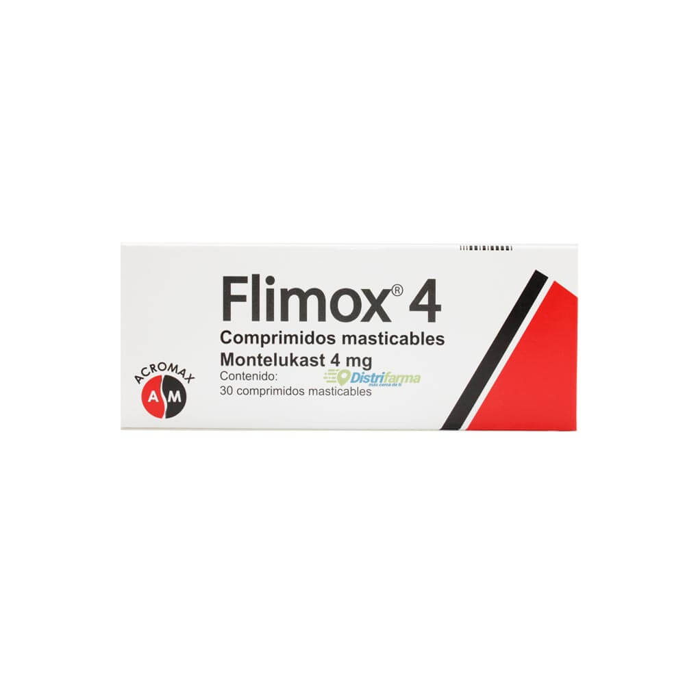 FLIMOX 4MG COMPRIMIDOS MASTICABLES X 30*3