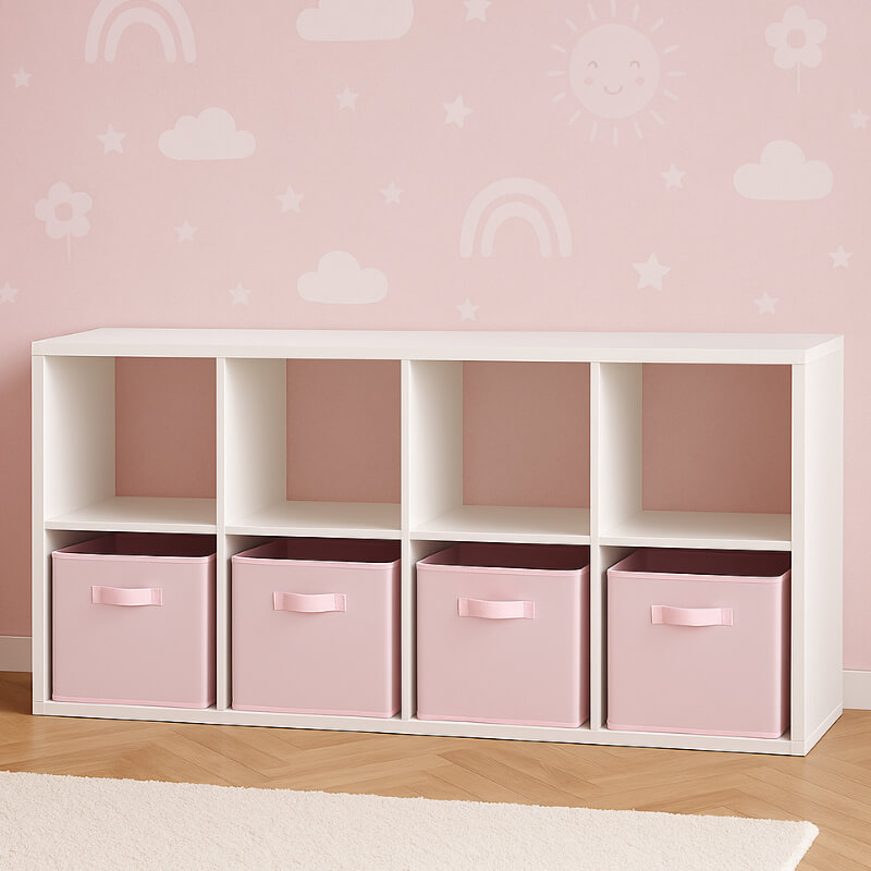 Juguetero X8: ¡Organiza con 4 Cajas Organizadoras!