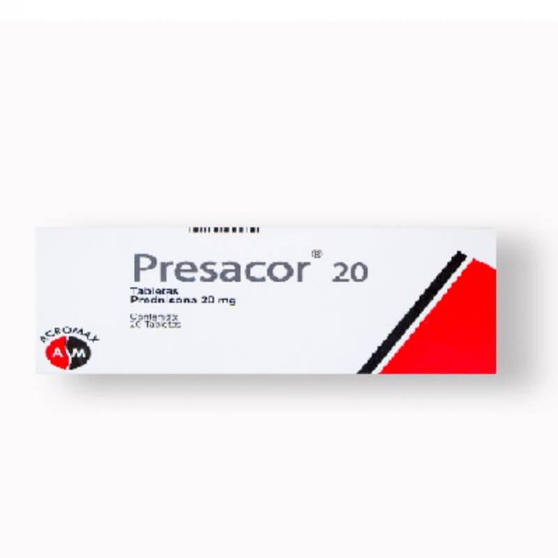PRESACOR 20MG TABLETAS X 20