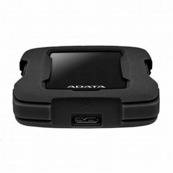 ADATA HD330 - Disco duro - 1 TB - externo (portátil) - USB 3.1 - AES de 256 bits - negro