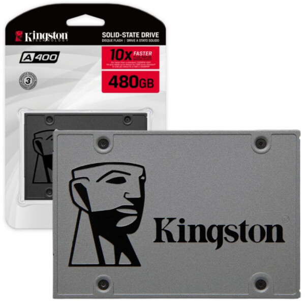 DISCO DURO SOLIDO KINGSTON A400 - SSD - 480 GB - INTERNO - 2.5