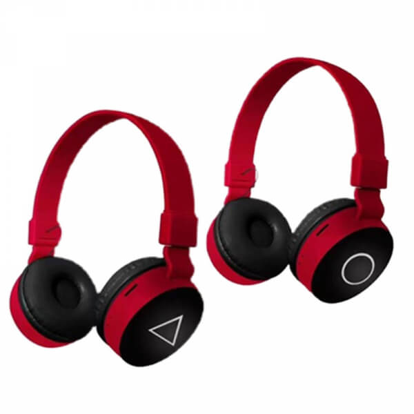 AURICULAR SQUIT GAME M600 RED HEADPHONE ROJO