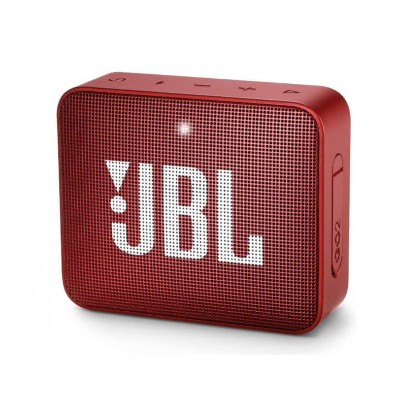 PARLANTE JBL GO 2 - ALTAVOZ - PARA USO PORTÁTIL BLACK NEGRO / ROJO