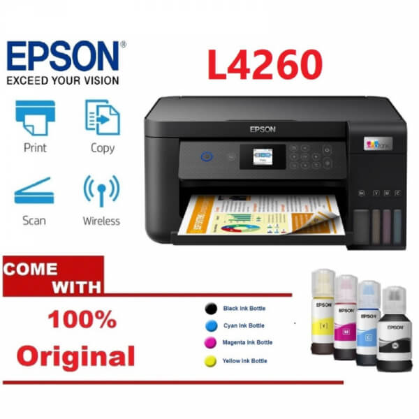 Impresora a tinta Epson EcoTank L4260 Multifunction Inkjet