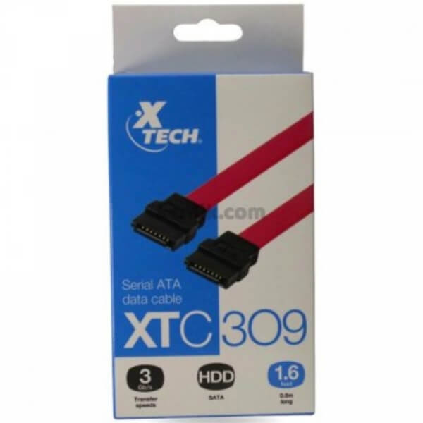Xtech Cable SATA .5m XTC309