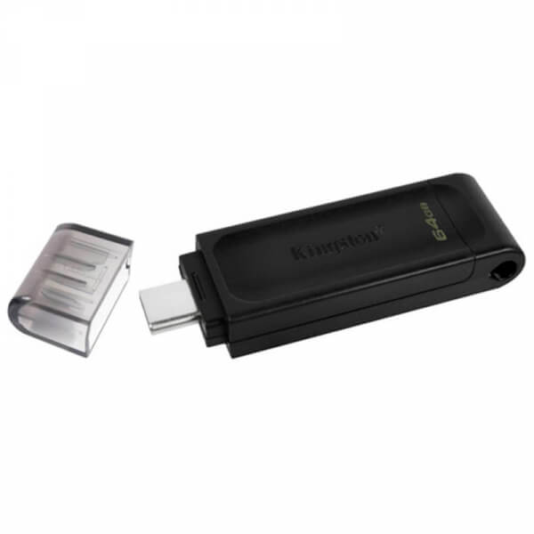 FLASH KINGSTON 64GB USB TIPO C DT70 ORIG