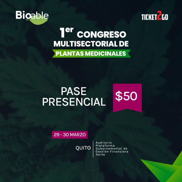 Congreso multisectorial de plantas medicinales (PRESENCIAL)