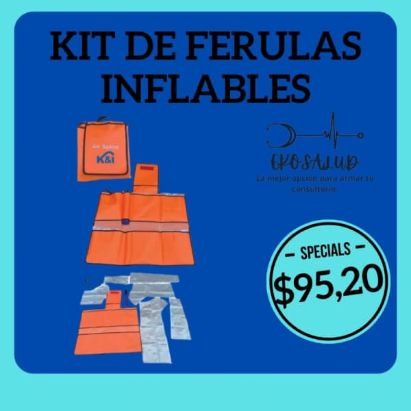 KIT DE FERULAS INFLABLES