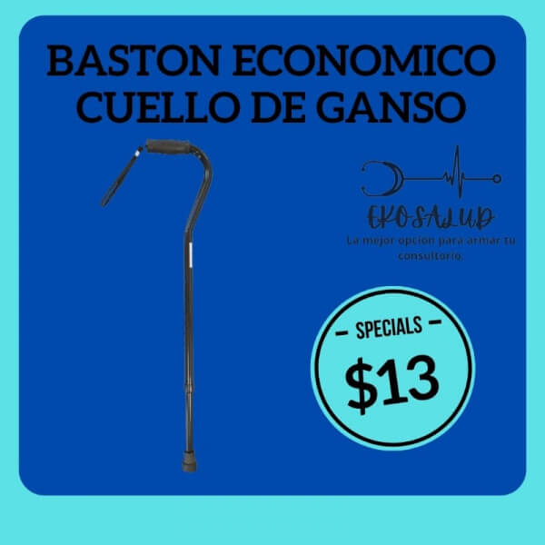 BASTON ECONOMICO CUELLO DE GANSO