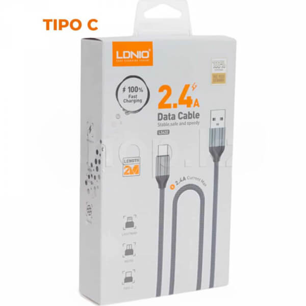 CABLE LDNIO LS432 TIPO C 2 MTS