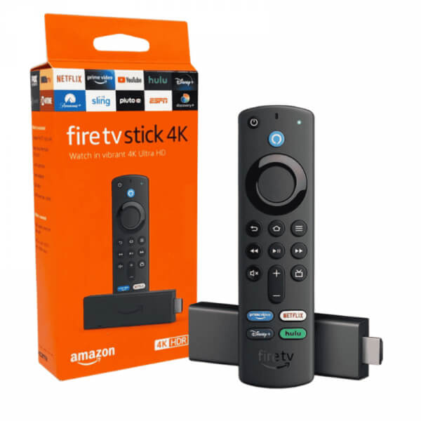 FIRE TV STICK 4K B08XVYZ1Y5 / ALEXA VOICE REMOTE (INCLUDES TV CONTROLS), DOLBY VISI STREAMING AMAZON