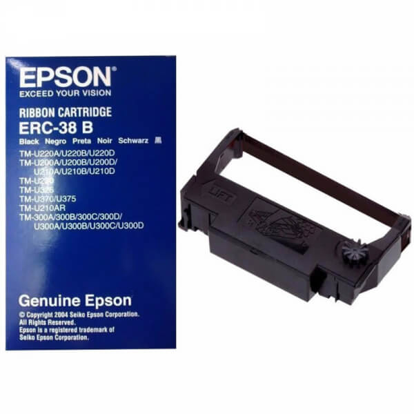 CINTA EPSON ERC-38B NEGRO TM 200/220/300/325