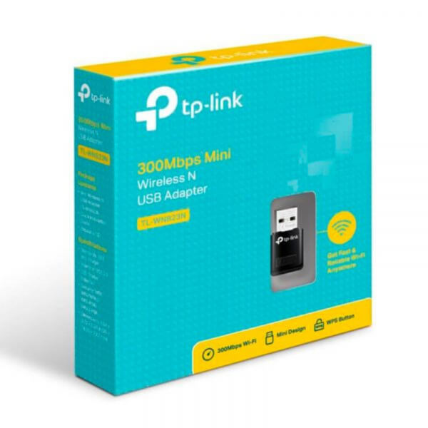 ADAPTADOR DE RED TP-LINK TL-WN823N N300, MINI USB INALAMBRICO