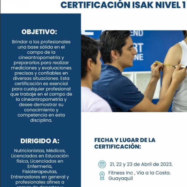 ISAK Nivel 1
