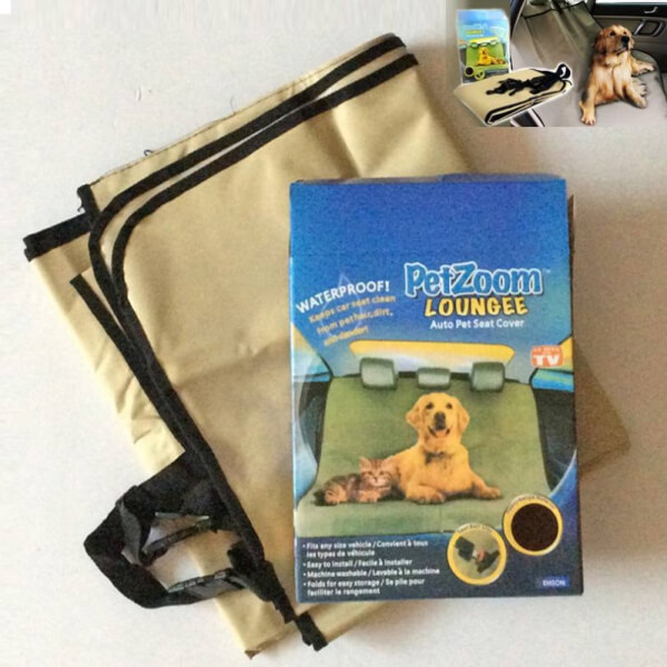 Forro cobertor de auto para mascotas petzoom