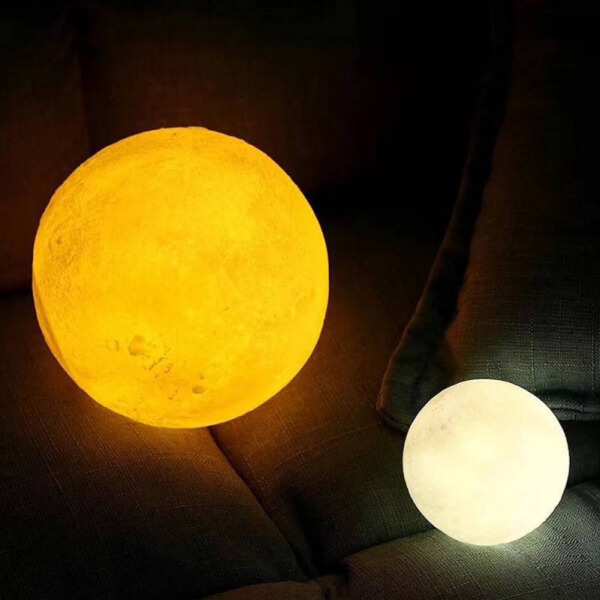 Lampara humificador luna 3D