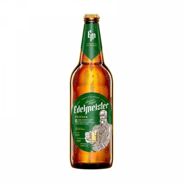 Edelmeister PILSEN cerveza dorada - Six-pack