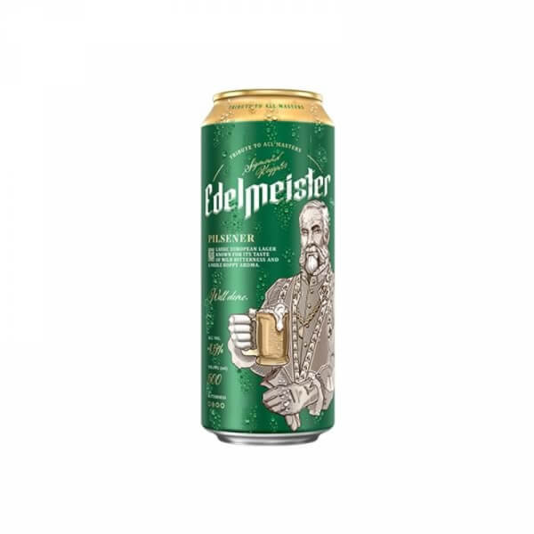 Edelmeister PILSEN cerveza dorada - Six-pack