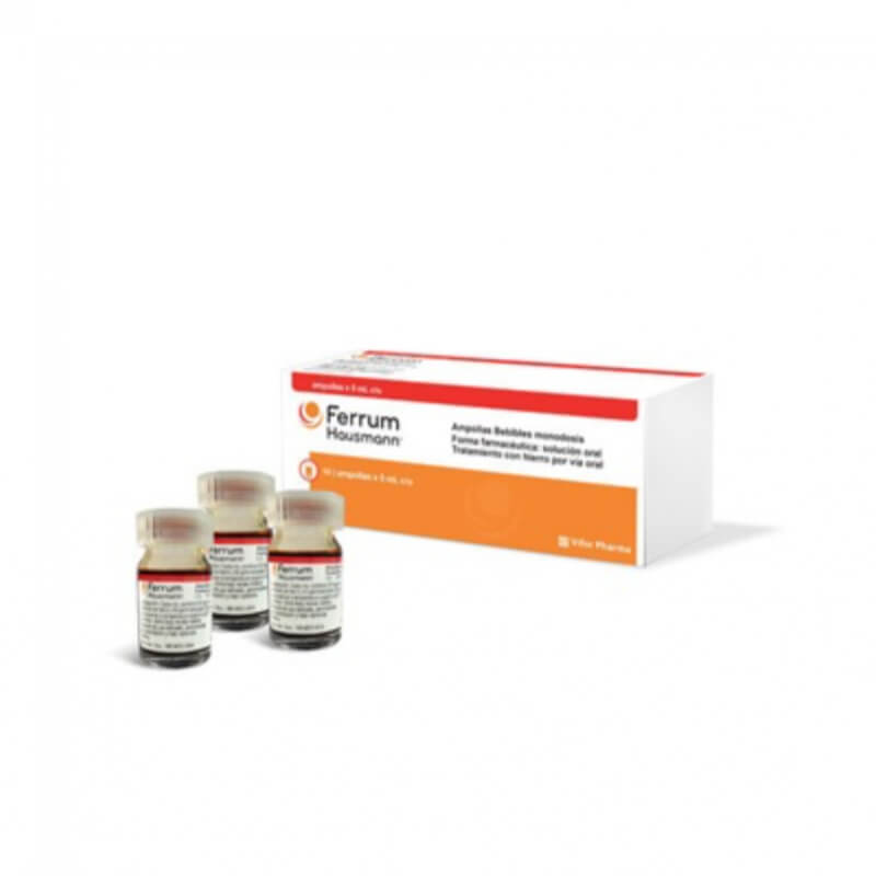 FERRUM AMPOLLAS BEBIBLES 5ML X 10
