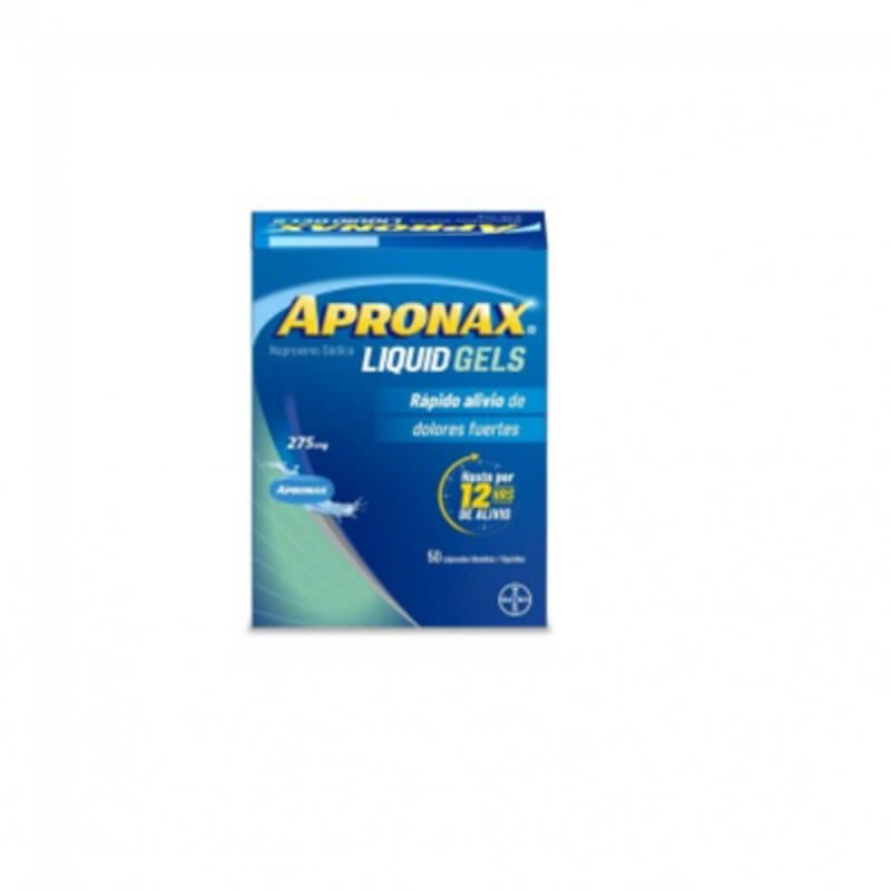 APRONAX 275MG LIQUID GELS X 50