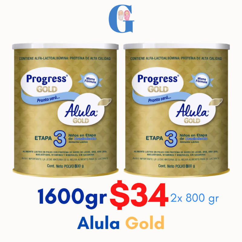 PROGRESS ALULA GOLD 800 GR + 800 GR