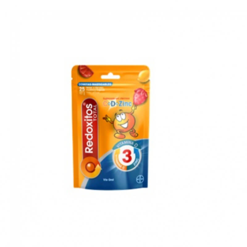 Gomitas Redoxitos Total + Zinc x 25