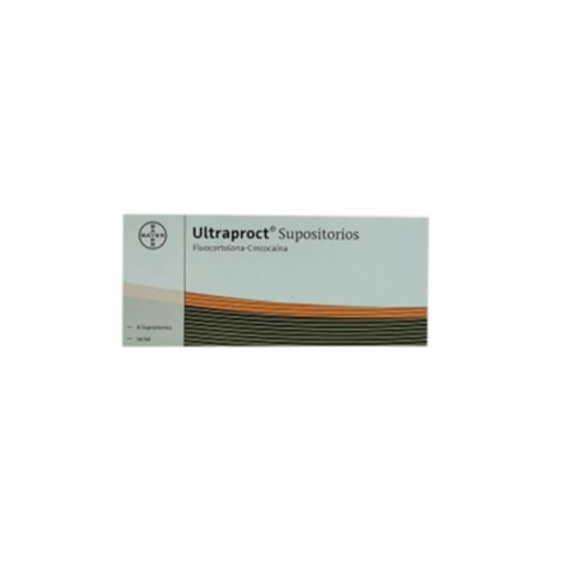 ULTRAPROCT F SUPOSITORIOS X 6*1