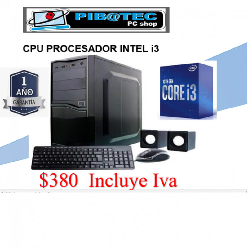 CPU PROCESADOR INTEL i3