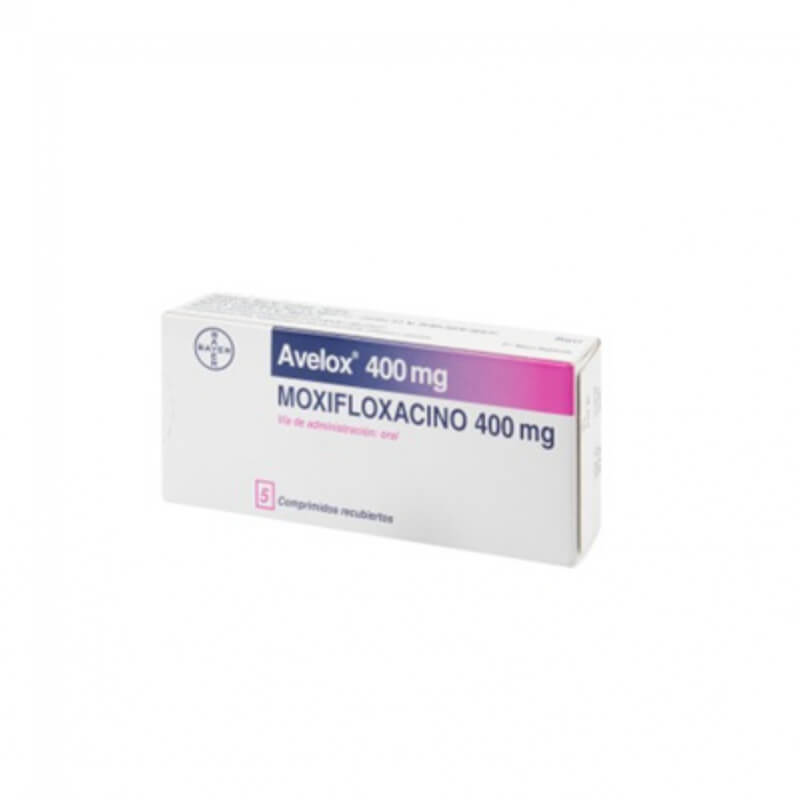 AVELOX 400MG TABLETAS X 5