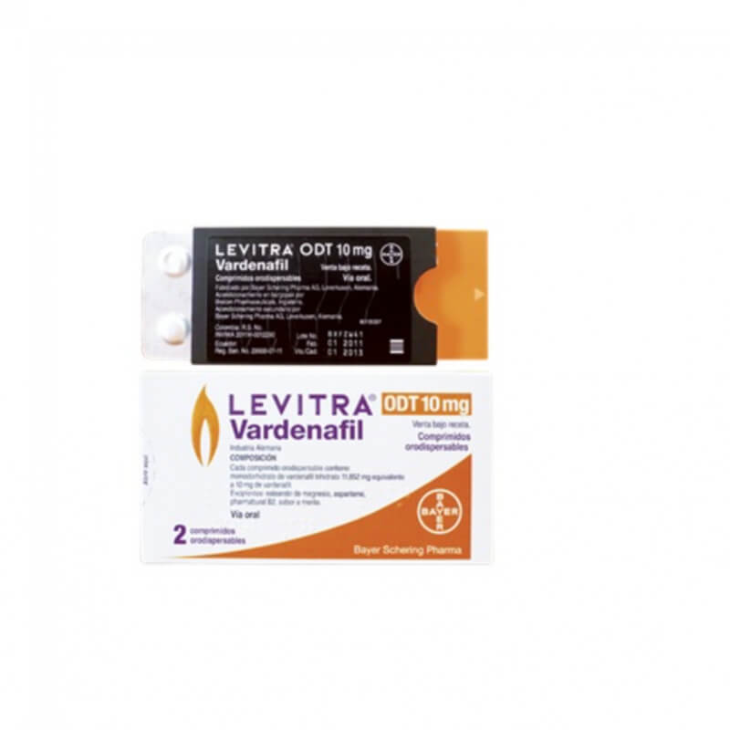 LEVITRA ODT 10MG COMPRIMIDOS X 2