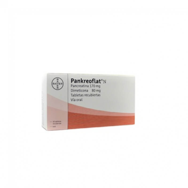 PANKREOFLAT N GRAGEAS X 30