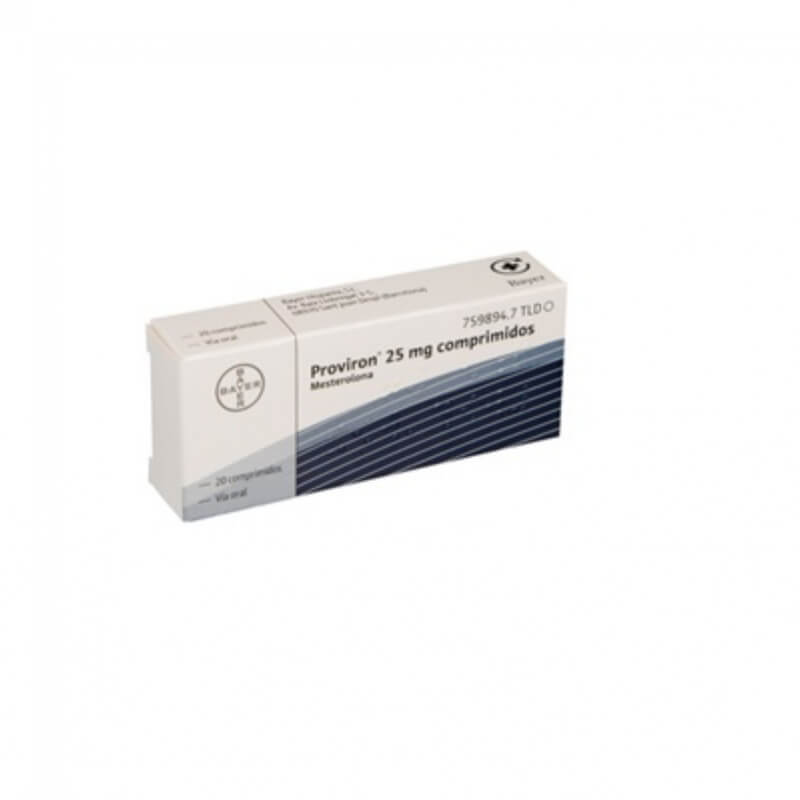 PROVIRON 25MG COMPRIMIDOS X 20