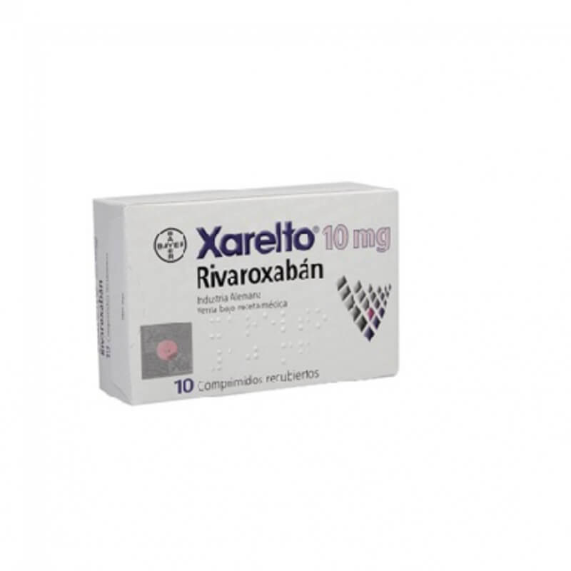 XARELTO 10MG TABLETAS X 10