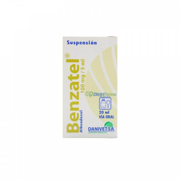 BENZATEL 100MG SUSPENSION X 20ML*1