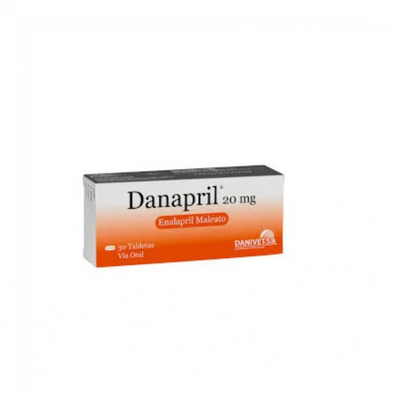DANAPRIL 20MG TABLETAS X 30