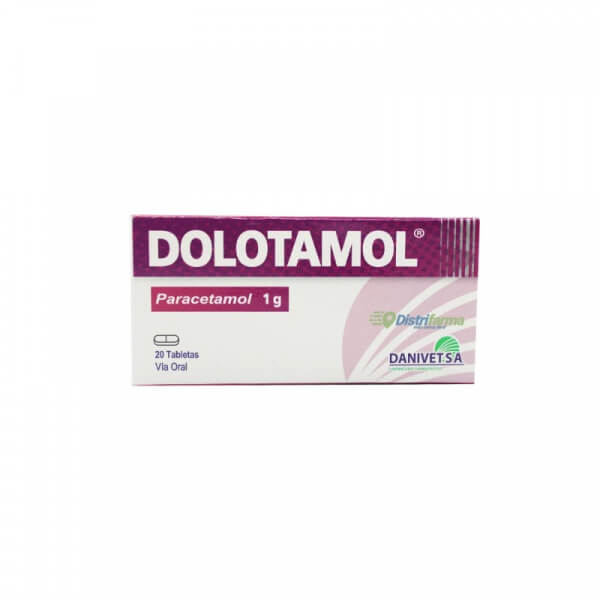 DOLOTAMOL 1GR TABLETAS X 20*4