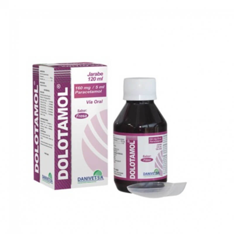DOLOTAMOL 160MG/5ML JARABE X 120ML