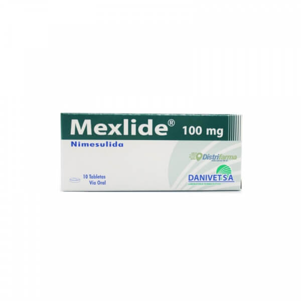 MEXLIDE 100MG TABLETAS X 10*1