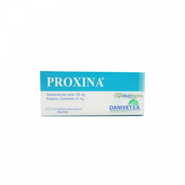 PROXINA 125MG TABLETAS X 20*2