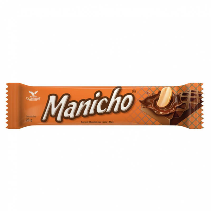 MANICHO CHOCOLATE CON MANI 28 G