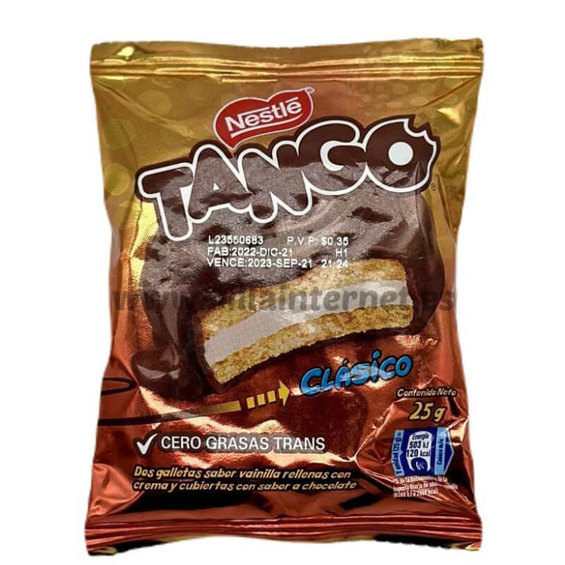 TANGO CLASICO CHOCOLATE 25 G