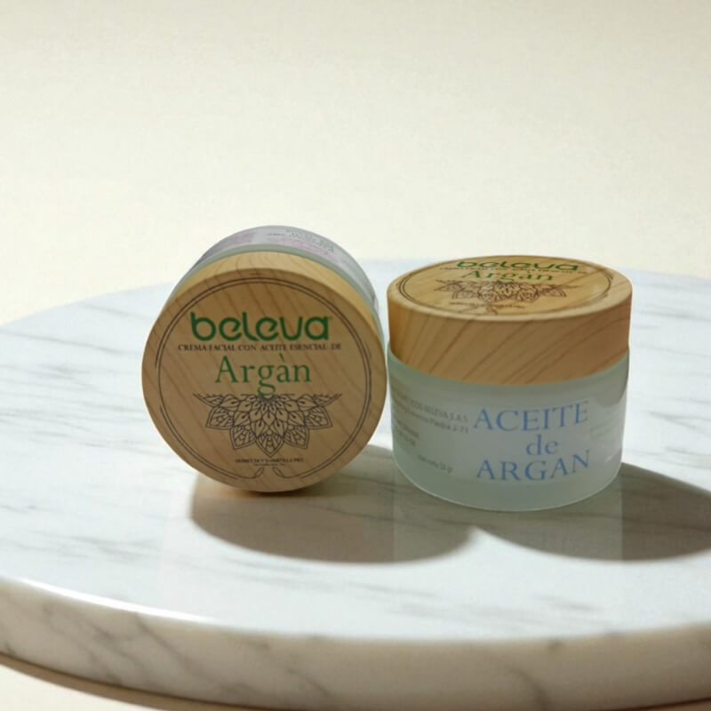 CREMA FACIAL CON ACEITE DE ARGAN